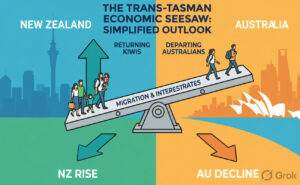 NZ-Australia Economic Seesaw Tilts